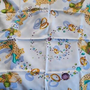 Cartier Multicolor Silk Scarf
